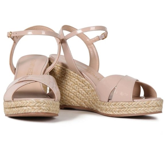 Stuart Weitzman Blush Rosemarie Espadrille Wedges
